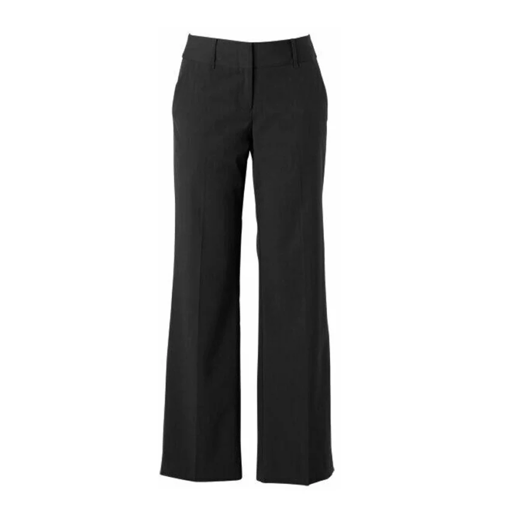 Wide-Leg Black Pants